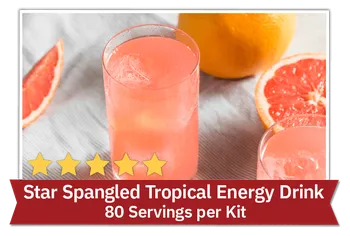 Star-Spangled Tropical Energy Drink