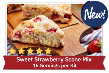 Sweet Strawberry Scone Mix