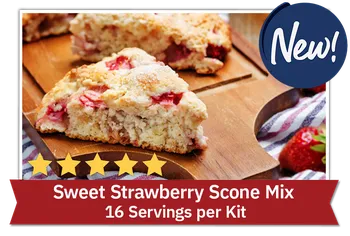 Sweet Strawberry Scone Mix